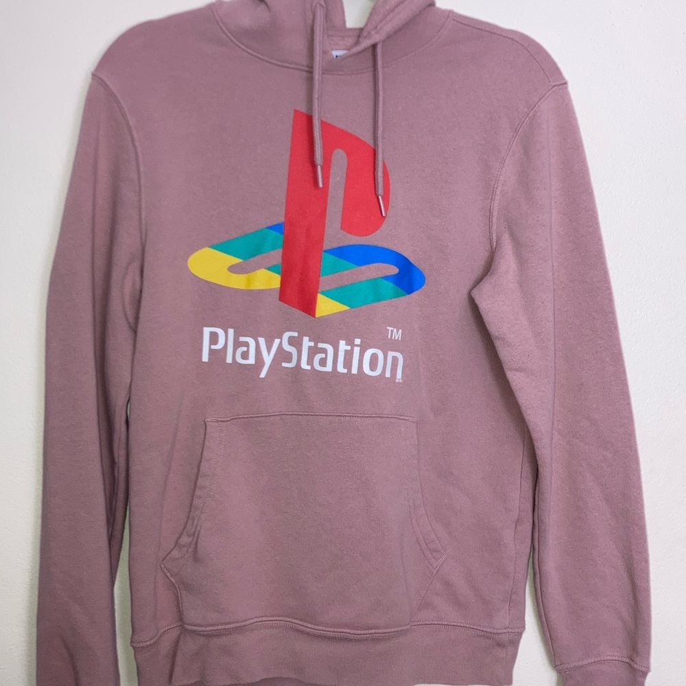 Pink PlayStation small Hoodie